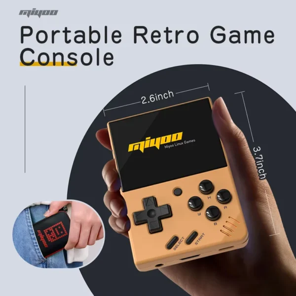 MIYOO MINI V4 PortableRetro Handheld Game Console (7)